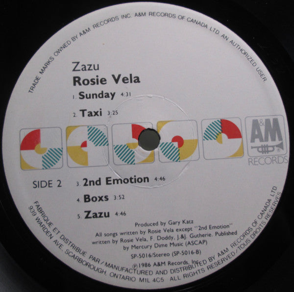 Zazu Rosie Vela