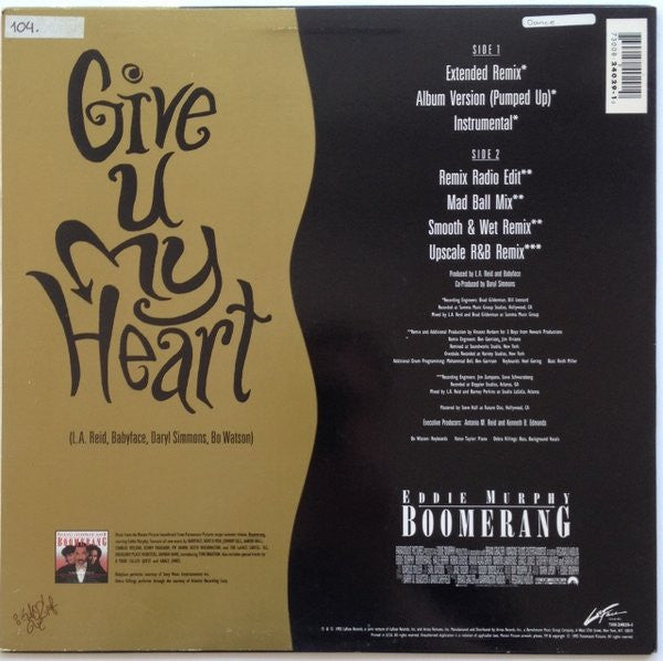 Give U My Heart | Rectangle Triangle  