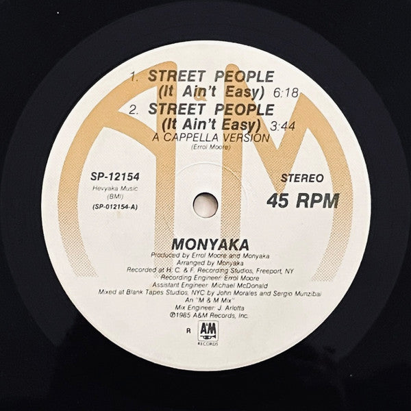 Street People (It Ain't Easy) Monyaka