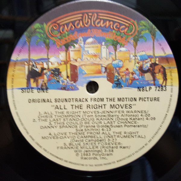 All The Right Moves - Original Soundtrack From The Motion Picture | Rectangle Triangle