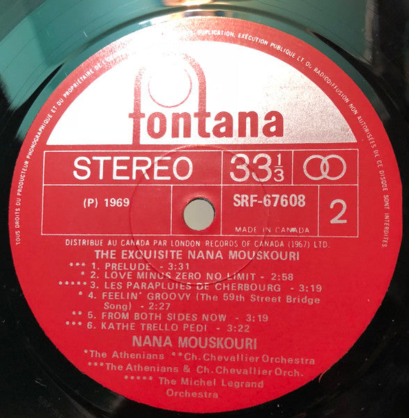 The Exquisite Nana Mouskouri Nana Mouskouri