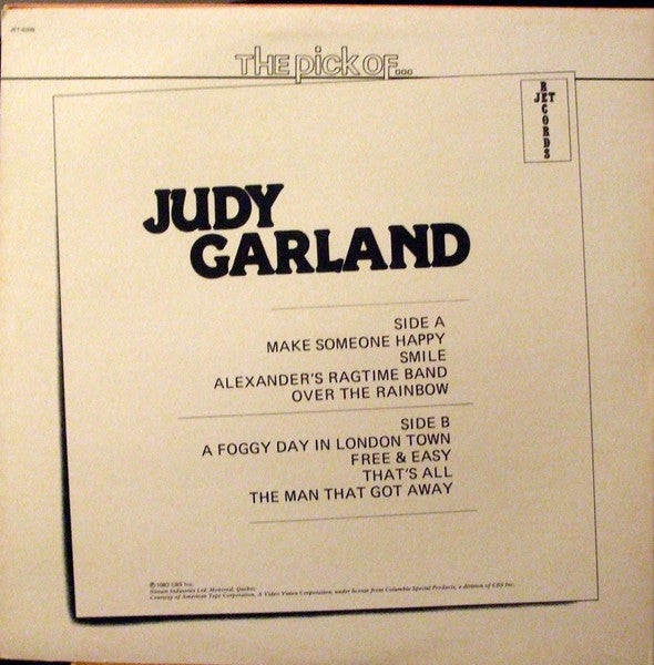 Le choix de ... Judy Garland