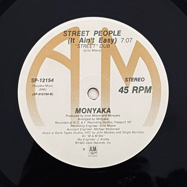 Street People (It Ain't Easy) Monyaka