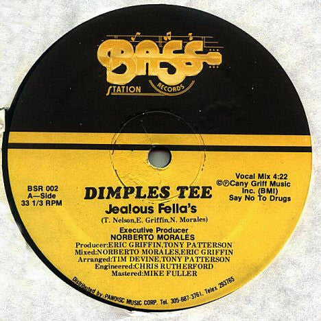 Jealous Fella's Dimples Tee