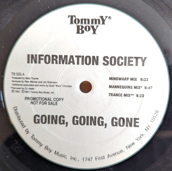 Going, Going, Gone Information Society