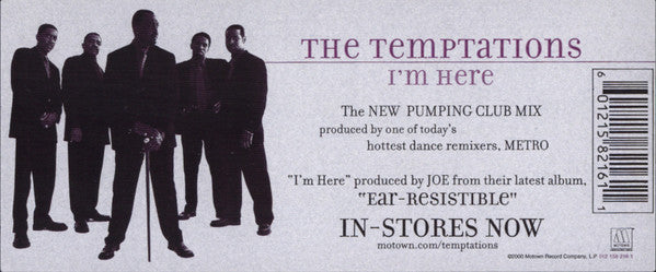 I'm Here (Metro Mix) The Temptations