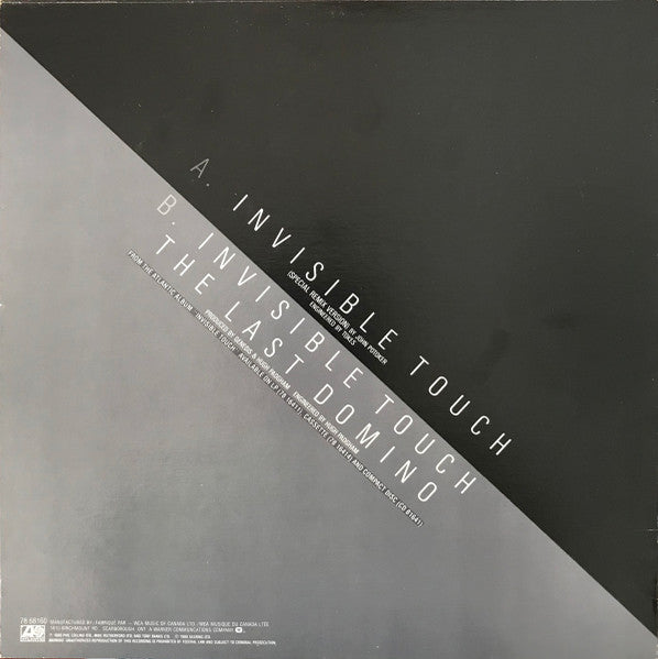 Invisible Touch (Special Remix Version) Genesis
