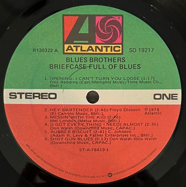Briefcase Full Of Blues The Blues Brothers