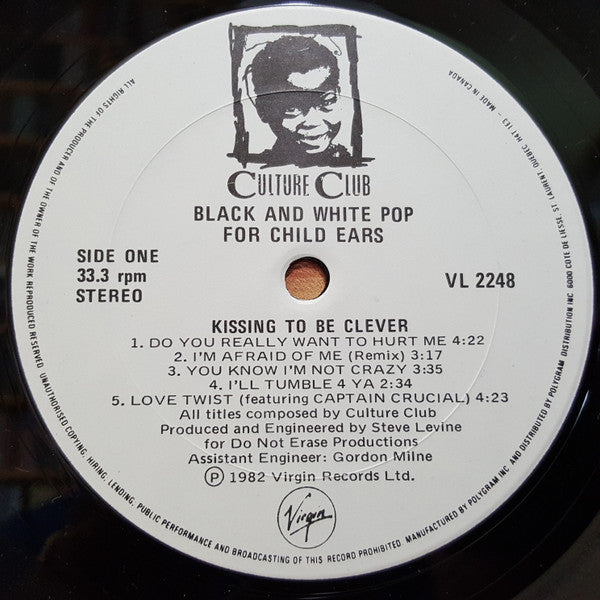 Kissing To Be Clever Culture Club