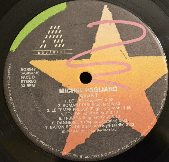 Avant Michel Pagliaro