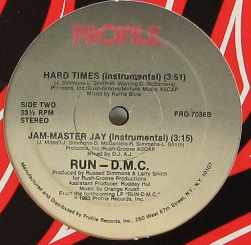 Hard Times / Jam-Master Jay | Rectangle Triangle