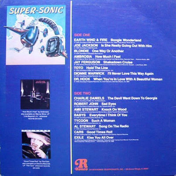 Supersonique Divers