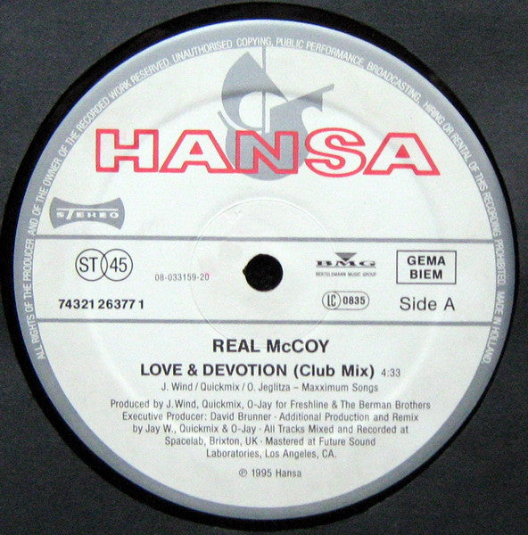 Love & Devotion 4 Real McCoy