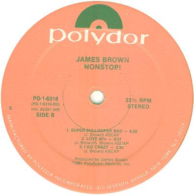 Sans escale! James Brown