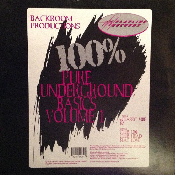 100% Pure Underground Basics Volume 1 | Rectangle Triangle  