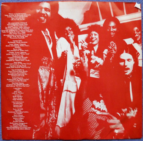 Don't Let Go George Duke