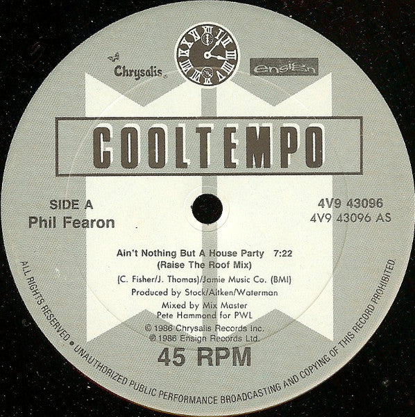 Ain't Nothing But A House Party Phil Fearon
