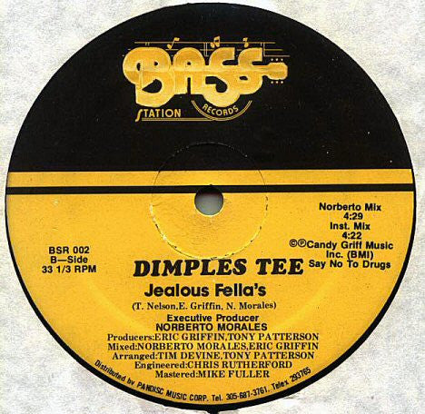 Jealous Fella's Dimples Tee