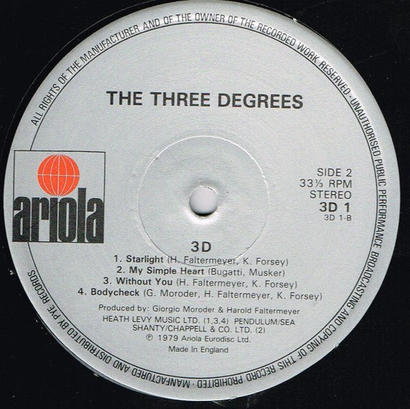 3D Les Trois Degrés