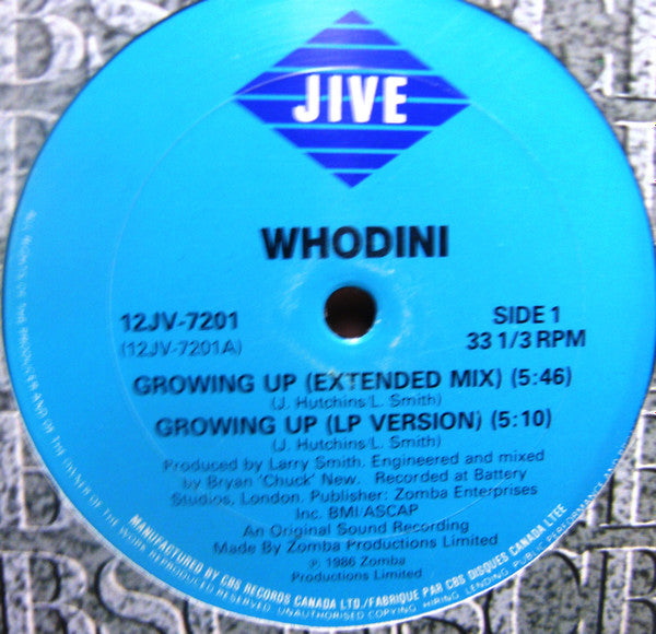 Growing Up / Fugitive Whodini