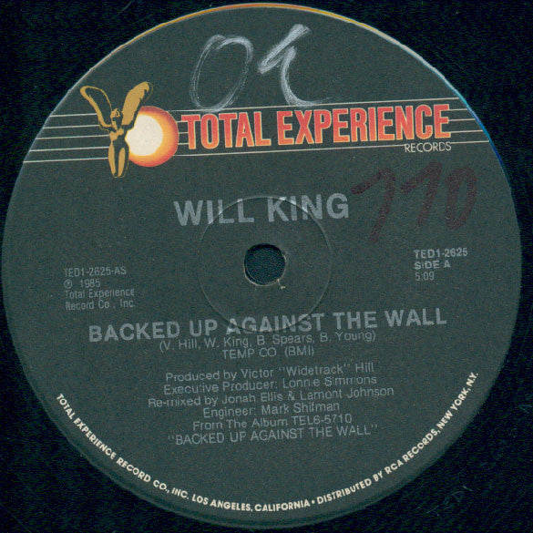 Backed Up Against The Wall Will King