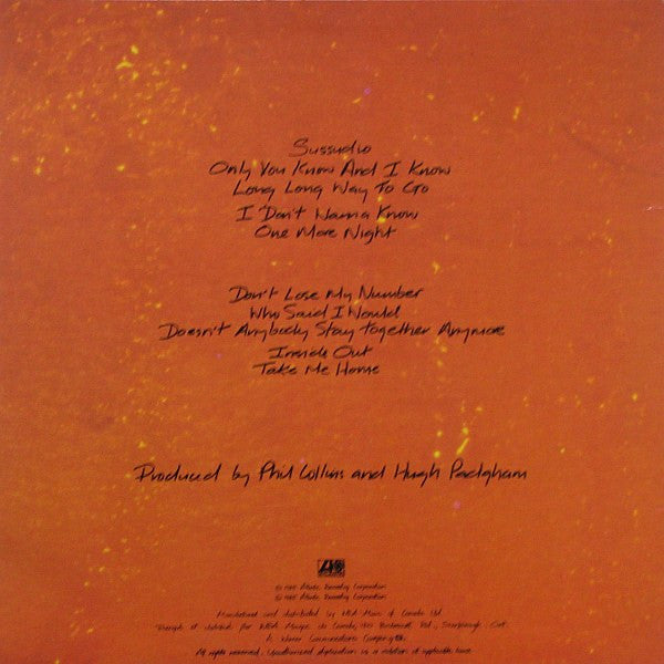 Aucune veste requise 2 Phil Collins