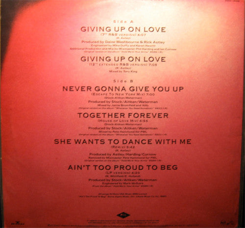 Giving Up On Love | Rectangle Triangle