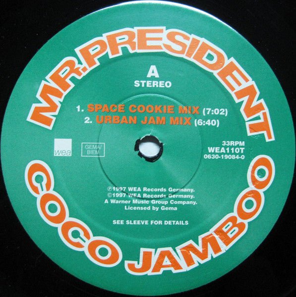 Coco Jamboo (The Mixes) Mr. President