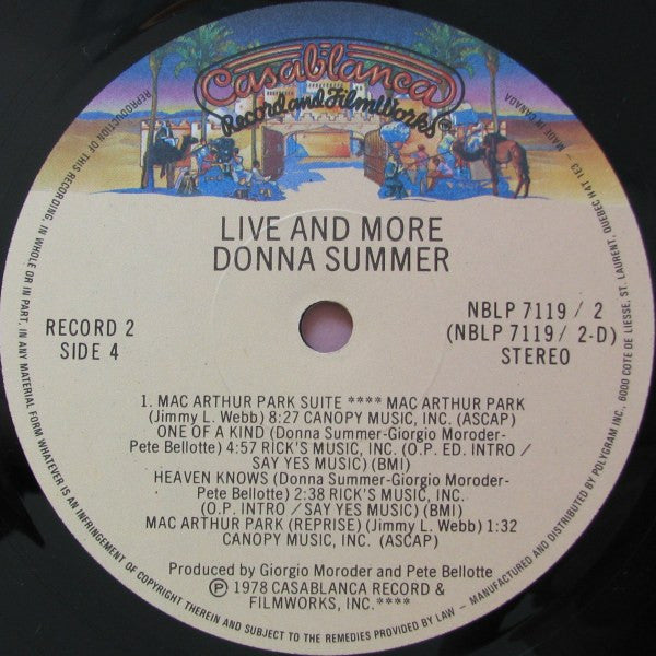Live And More 2 Donna Summer