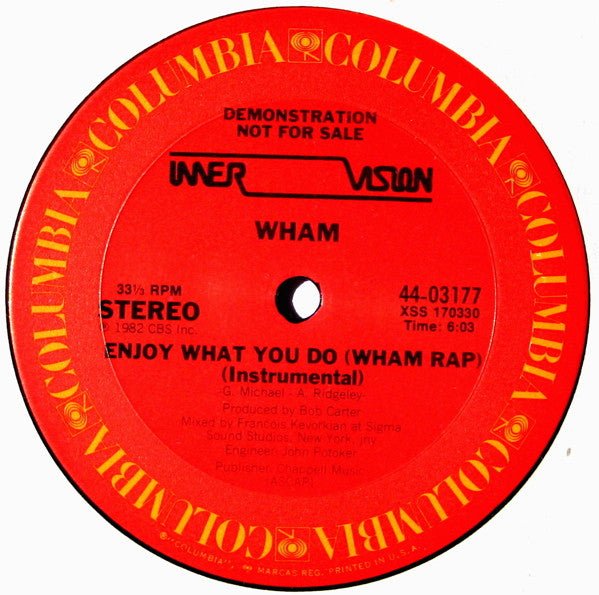 Profitez de ce que vous faites (Wham Rap) Pan!