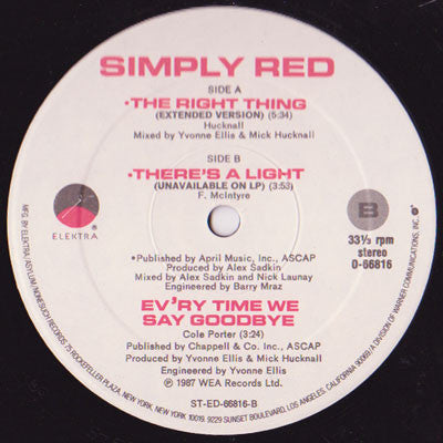 The Right Thing 2 Simply Red