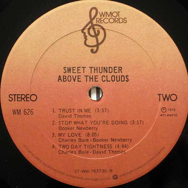 Above The Clouds Sweet Thunder