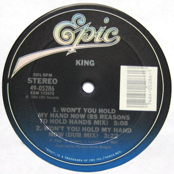 Won't You Hold My Hand Now (Heavy Times Mix) King