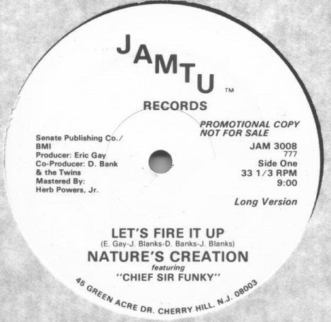 Allumons-le La création de la nature, chef Sir Funky