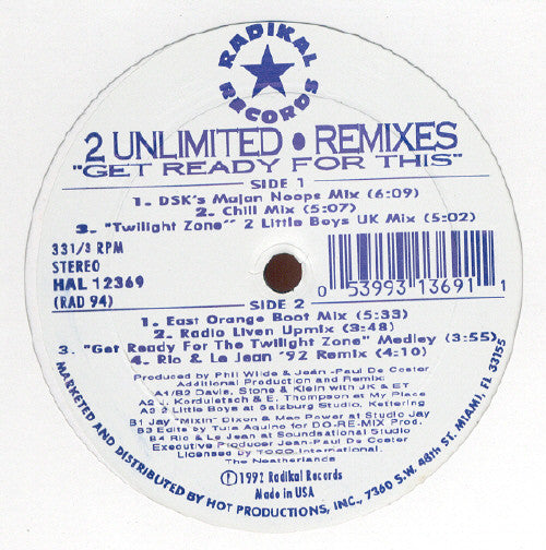 Préparez-vous pour ça (Remixes) 2 illimités