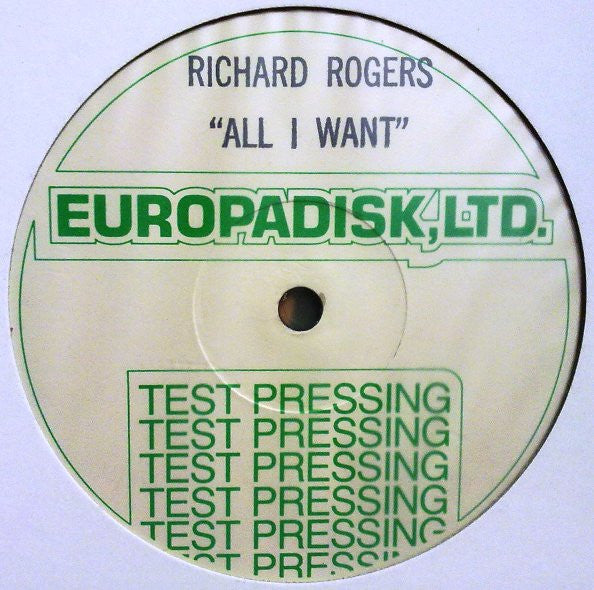 Tout ce que je veux 2 Richard Rogers