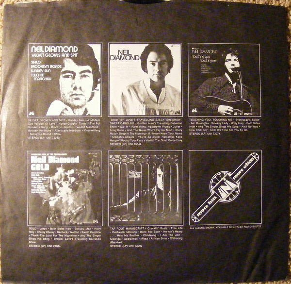 Manuscrit de la racine pivotante Neil Diamond