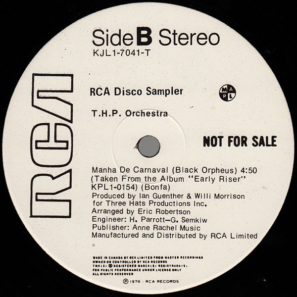 RCA Disco Sampler | Rectangle Triangle