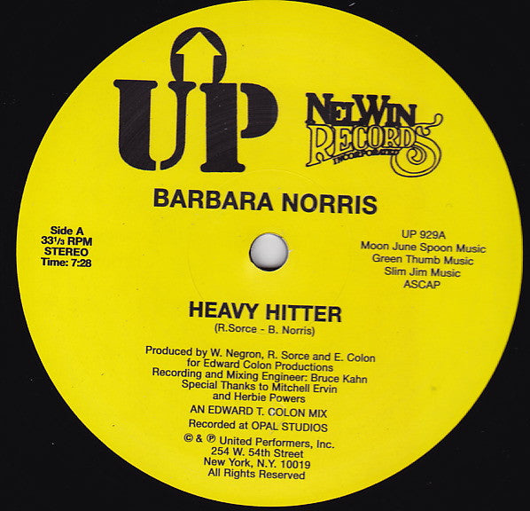 Heavy Hitter Barbara Norris