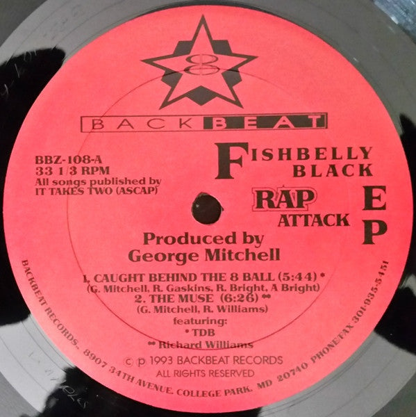 Rap Attack EP Fishbelly Black