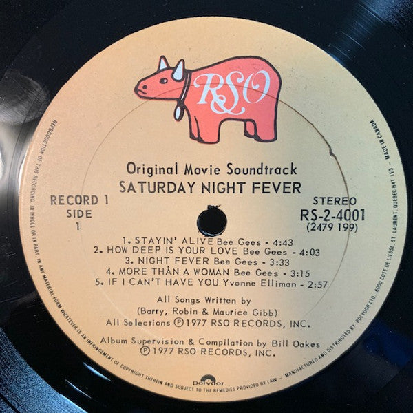 Saturday Night Fever (The Original Movie Sound Track) | Rectangle Triangle  