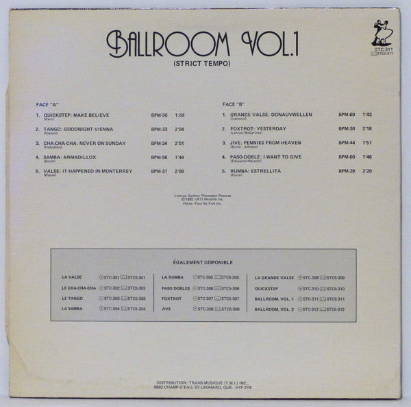 Ballroom Vol. 1 | Rectangle Triangle  