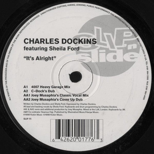 It's Alright Charles Dockins,Sheila Ford