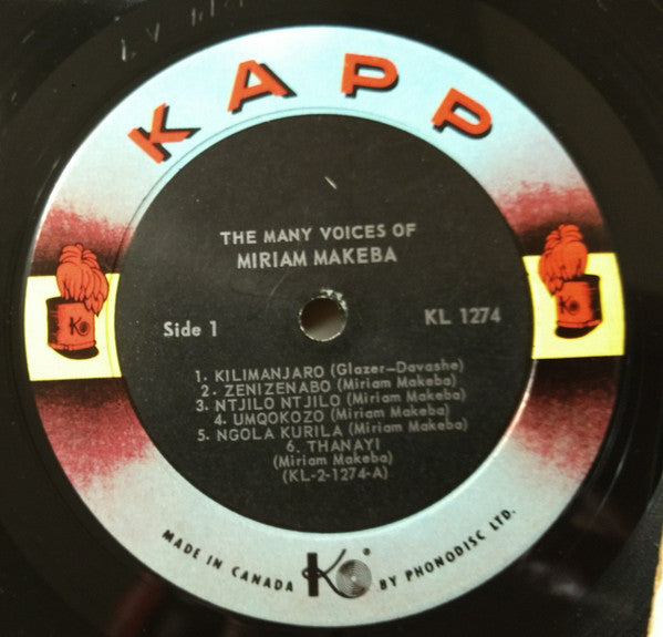 The Many Voices Of Miriam Makeba Miriam Makeba