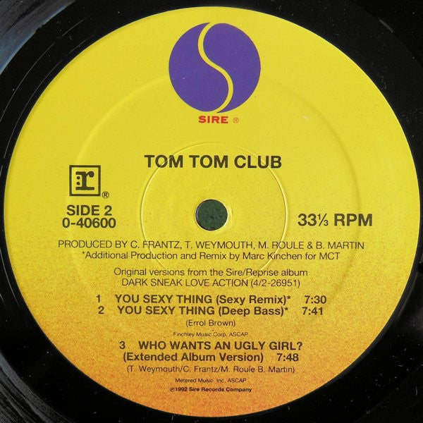 You Sexy Thing Tom Tom Club