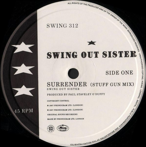 Surrender Swing Out Sister