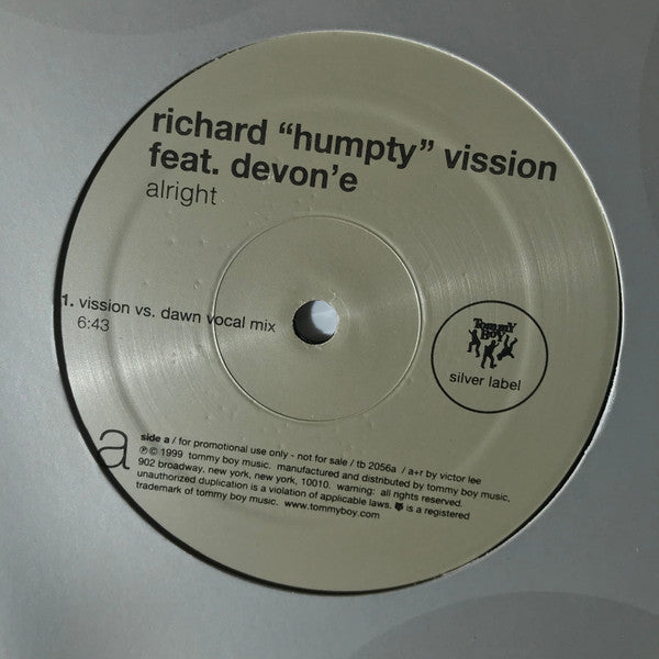 Très bien 5 Richard "Humpty" Vision,Devoné