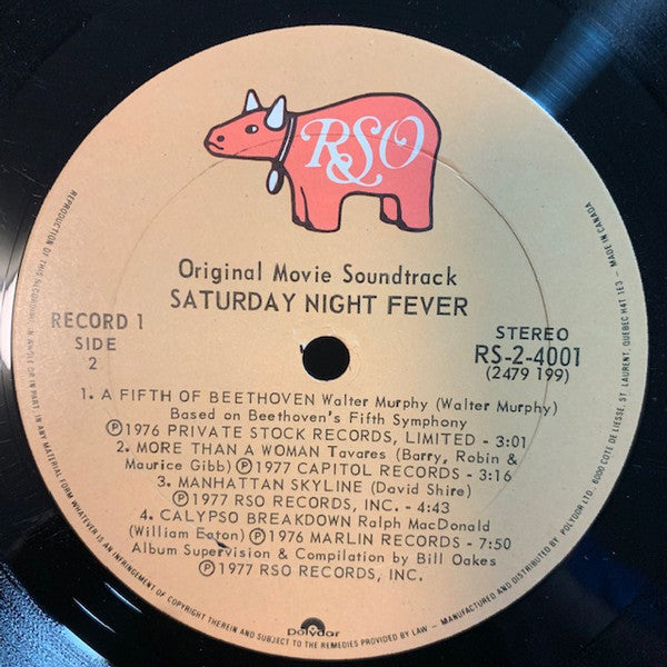 Saturday Night Fever (The Original Movie Sound Track) Various