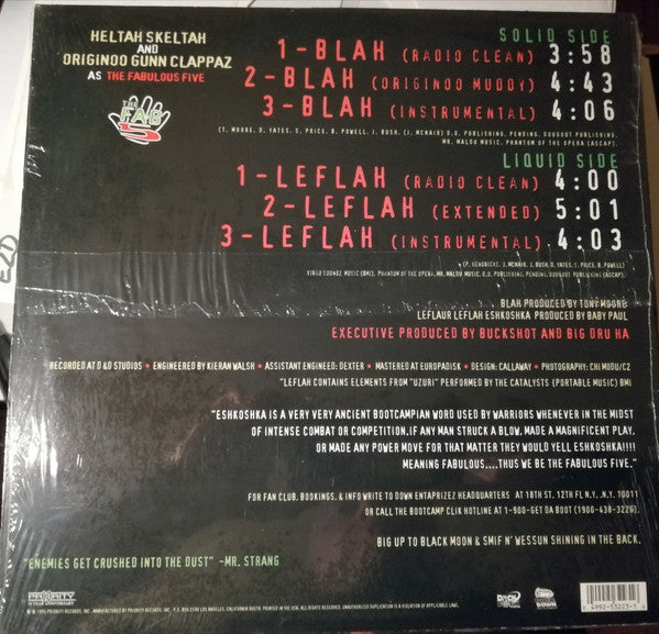 Blah / Leflah Les Cinq Fabuleux, Heltah Skeltah, OGC