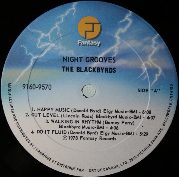 Night Grooves The Blackbyrds